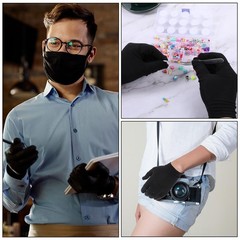 6 Pairs Cotton Gloves, Cotton Work Gloves Thin Cottons Glove Handling Glove L…