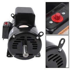 5 HP Single Phase ODP Compressor Motor 184T Frame 208-230V 60Hz Industrial