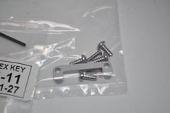 NEW GCX PRC-0001-01 Post Rail Clamp For 10 x 25mm with Ball Joint Swivel Adapter