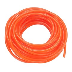 PU Transmission Belt 3.5mm Dia 16.4ft (5 Meters) Length (Smooth Surface, Orange)