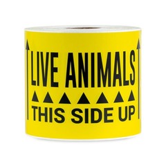 Officesmartlabels Live Animal Labels 5 X 3 – 300 Labels Animal Care