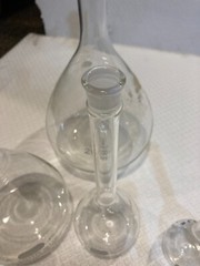 Lot of 15 Pyrex, Kimax & A Volumetric Flasks 5/10/25/50/100/250/500/1000/2000 mL