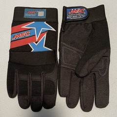 Work Gloves, Size X-Large, Full Finger Anti-Vibration Premium, Durable, Comfort