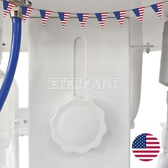 Portable Dental Mobile Delivery Unit System Cart Treatment Work Compressor 4H