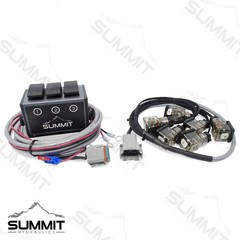 Hydraulic Monoblock Directional Solenoid Control Valve 3 Spool, 13 GPM w/ Switch