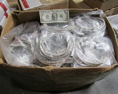 New 12-Conductor Round Stranded Control Cables, Cords Strain Relief 22 & 26 AWG