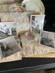 Love Letter Junk Journal Pouch Lot Of 7 Handmade Shabby Chic
