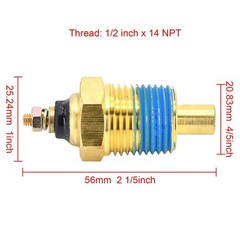 Reliable Electrical Temperature Sender Compatible with OMC and Mercruiser