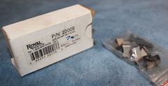 (Box of 7 pcs) Wide 1/8″- 9/16″ Royal 22008 Keyway Zip/Burr N90 K Blade