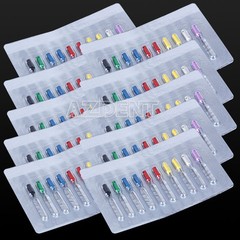 5 Packs Dental Endodontic Files Root Canal Barbed Broaches Assorted 25mm