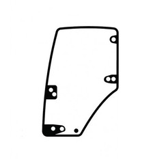 Glass 344730A2 Fits Case IH Mx230 Mx240 Mx245 Mx255 Mx270 Mx275 Mx285 Mx305