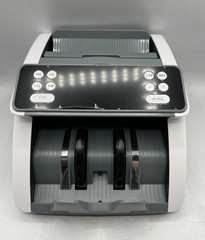 Money Counter Machine 0724 Value Count USD/EUR, UV MG IR Counterfeit Open Box