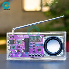 AXS2031 Digital FM Radio DIY Electronic Kit 87.5~108MHz Soldering Practice Kit
