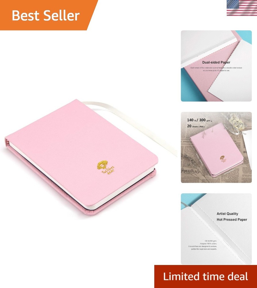 Versatile Watercolor Art Journal with 40 Pages – Perfect for Beginners & Experts