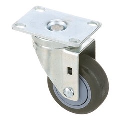 Kason 6C523001PPPG Caster 3″ Swivel No Brake 1.4 lbs Durable For Carts/Furniture