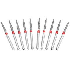 28Type Dental Diamond Burs FG Coarse/Medium/Fine/Extra Fine for High Speed 10Pcs