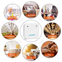 Inkbird Temperature Humidity Data Logger Bluetooth APP Wireless Temp Thermometer