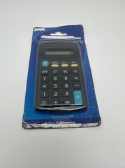 Jot 8 Digit Display Black Pocket Calculator New ( Box Damaged ) …..15