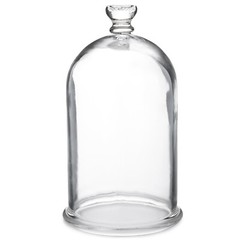 Bell Jar with Vacuum Plate, 0.7 gal, with Vacuum Gauge & Bleed Valve Regulator
