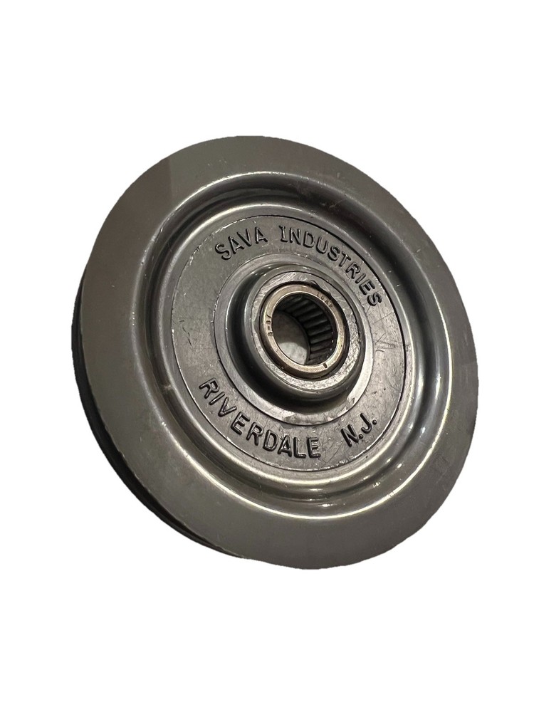 Sava Industries Inc Steel Pulley Wheel 1995441 diameter 3″ bore diam. 1/2″ NEW