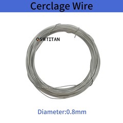 Orthopedic Wires Stainless Steel Cerclage Wire 0.4-1.5mm Veterinary Instrumentsl