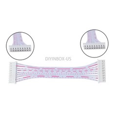 JST-XH2.54mm Pitch Connector Cable 2/3/4/5/6/7/8/9/10/11/12 Pin Female to Female