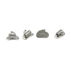 Orthodontic Buccal Tubes Dental 1st 2nd Molar Roth MBT 022 Mesh Non-Convertible