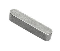 Machine Key 1/4 x 1/4 x 1-1/4 Form A Carbon Steel Undersize (50 Pieces)
