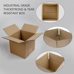 100 5x5x5 Cardboard Paper Boxes Mailing Packing Shipping Box Corrugated Carton