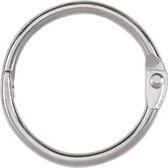 Acco Brands, Inc. Ring Binder, Loose-Leaf, 1″, 100/BX, Silver