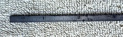 VINTAGE THE L.S. STARRETT CO. 9 INCH RULER AS PICTURED