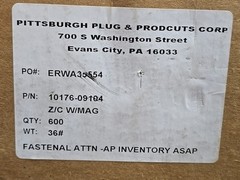 10 Magnetic Pipe Plug 1/2″ NPT 3/8″ Hex Recessed Steel Male NPT .610″ NEW 5/8″L