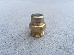 Gearbox 1/2″-14 NPTF Pressure Breather Vent Brass Plug (09-008)