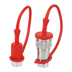 1/4″ AG Hydraulic Quick Couplers Set – 3/8″ SAE Thread