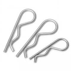 1mm 1.2mm 1.5mm 2mm 2.5mm 3mm 4mm – 6mm R Clip Stainless Steel 304 A2 Beta Pins