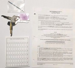 Alpha Tech DETERMINATORTM Tool Set ilco Key P1099 B68 12345678 Works On GM