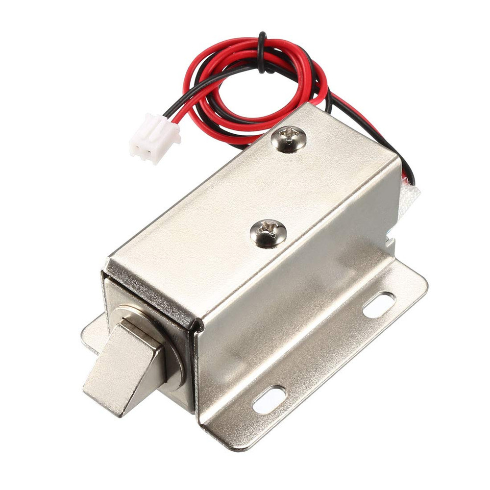 DC 24V 2.3A 11.4Mm Electromagnetic Solenoid Lock Assembly for Electirc Lock Cabi