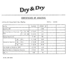 [35 Packs]10 Gram ” Dry & Dry” Orange Indicating Silica Gel Packets – Reusable