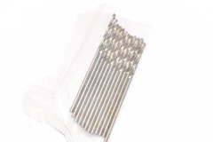 NEW 12 Piece Set of Size #55 Straight Shank Twist Head Drill Bits – Bright Finis