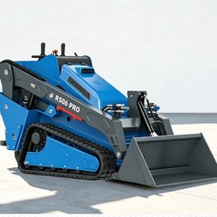Rippa RS06 -3 Skid Steer Loader with Kubota D1105 Engine, 2 speed, Pilot Control