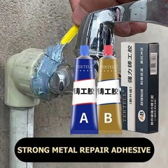 Metal Repair Glue AB Epoxy Resin Cold Weld Heat Resistant Adhesive