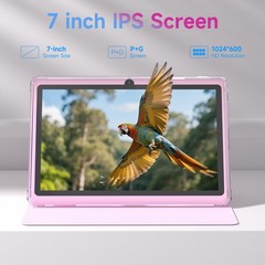 Tablet 7Inch Android 14.0 with Protective Case, 8GB(4+4GB Expand) RAM+ 32GB R…