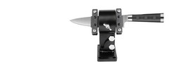 Hardened File Guide Knife Making Tool, Hardened Metal Hardness up to 55, for