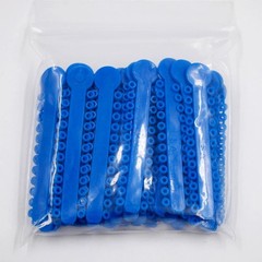 44 Colors Orthodontic Dental Elastic Ligature Ties Rubber Ortho Braces Bands