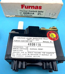 Furnas 48DB11A Thermal Overload Relay Size 00, 0, 1 Type Melting Alloy — NEW
