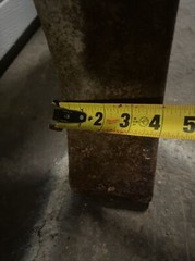Vintage “The National Supply Co” Toledo Ohio Cast Iron Pair Of Legs Off Lathe