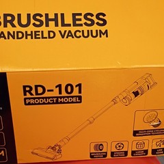 RD-101 Brushless Motor Handheld Vacuum, Bagless, 350W 35KPA Suction
