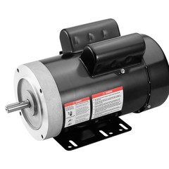 2HP Electric Motor 1725 rpm, AC 115V/ 230V, 56C Frame, Air Compressor Motor