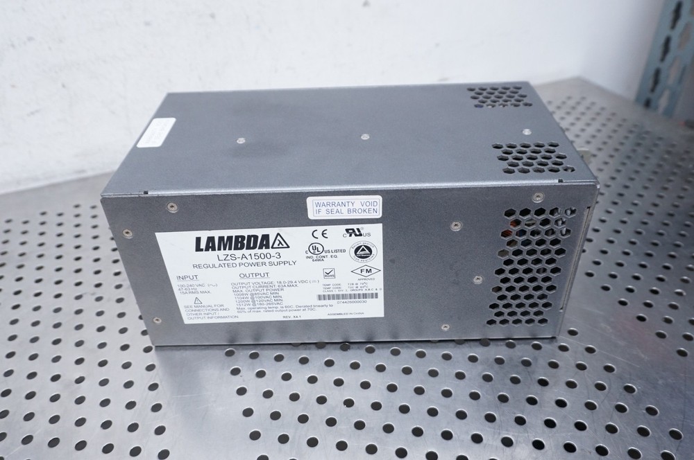 TDK-Lambda LZS-A1500-3 1500W Regulated Power Supply 18-29.4VDC 63A