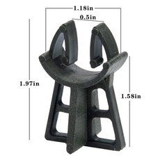 Snap Rebar Chairs 100 Pack Durable Heavy Duty Plastic for Bar Sizes 3-5